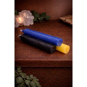 Earthy Girl Calm Strength Candles Set Ritual Spell Work Altar Apothecary BOHO